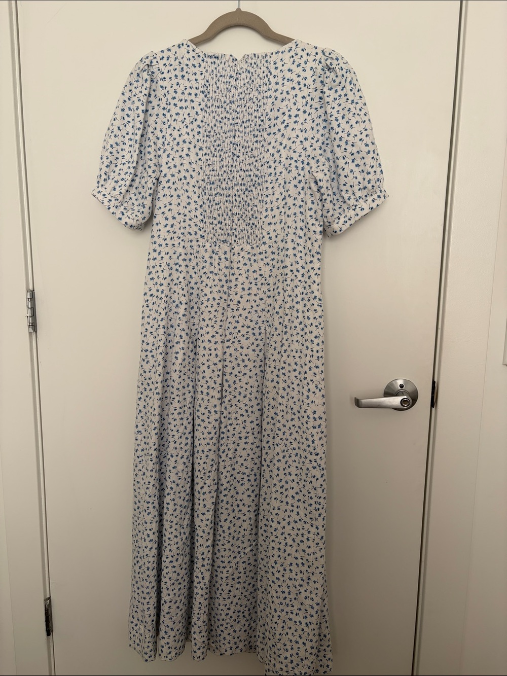 Reformation Floral Scoop-Neck Midi Dress - Picture 6 of 10